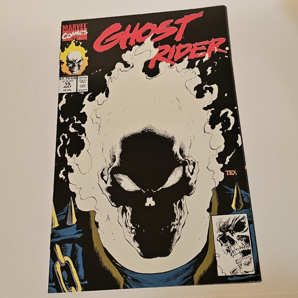 Ghost Rider Glow in The Dark 1991 Marvel Comic